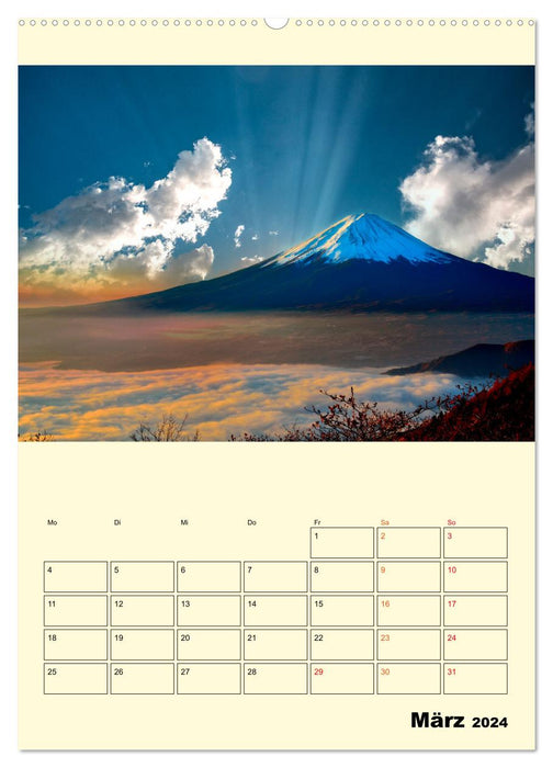 Japon - haute technologie et beaucoup de tradition (calendrier mural CALVENDO 2024) 