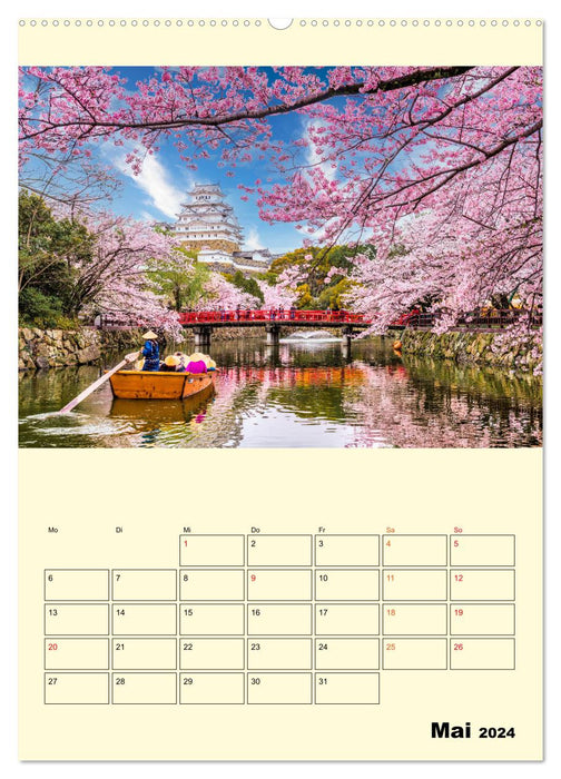 Japon - haute technologie et beaucoup de tradition (calendrier mural CALVENDO 2024) 