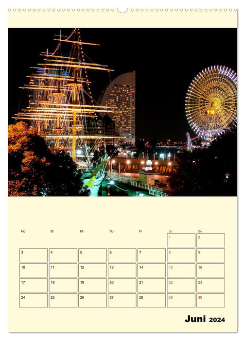 Japon - haute technologie et beaucoup de tradition (calendrier mural CALVENDO 2024) 