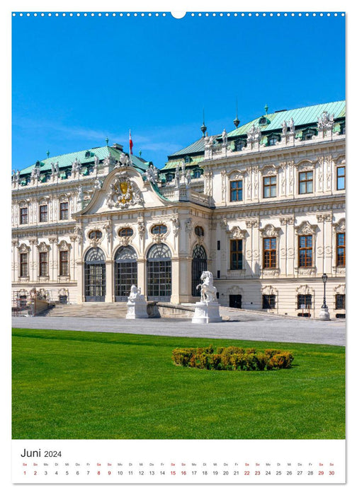 Oh, beautiful Vienna (CALVENDO wall calendar 2024) 