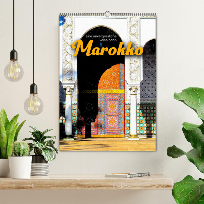 An unforgettable trip to Morocco (CALVENDO wall calendar 2024) 