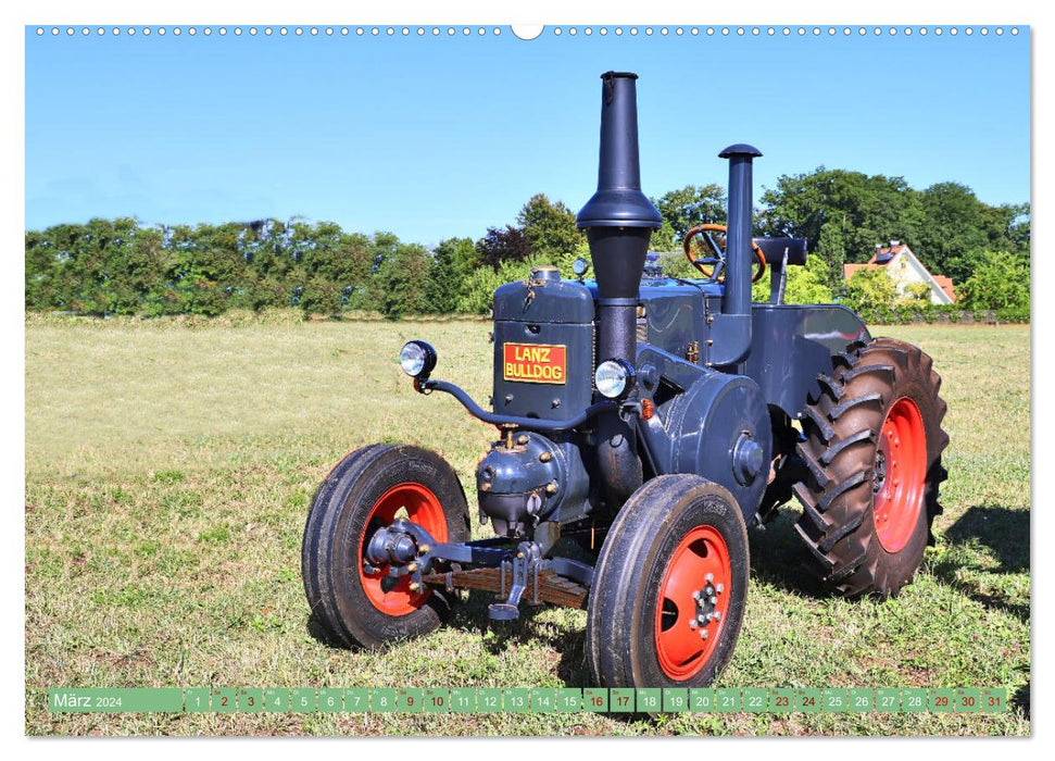 Männerspielzeug Traktor Inspirationen (CALVENDO Premium Wandkalender 2024)