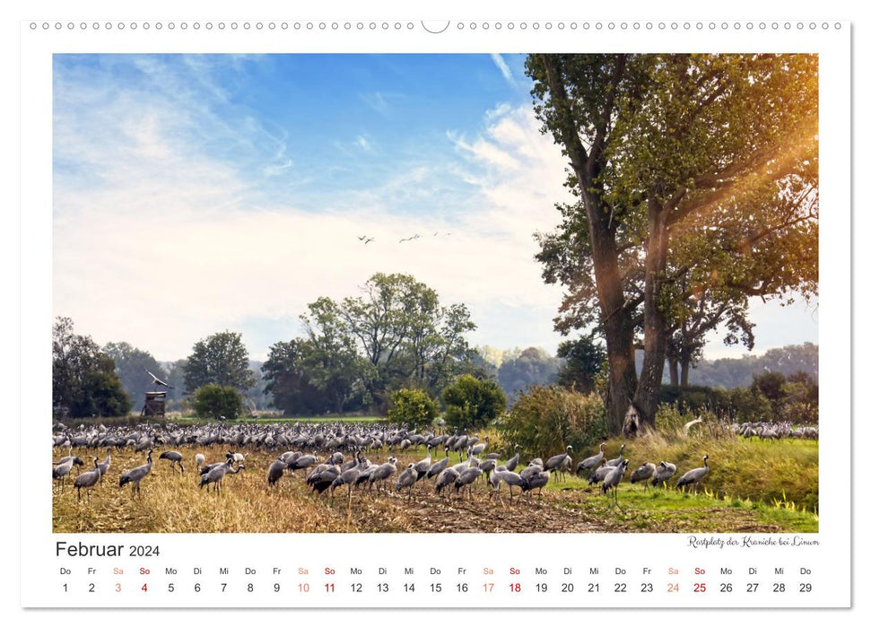 Das Havelland, immer einen Besuch wert (CALVENDO Premium Wandkalender 2024)