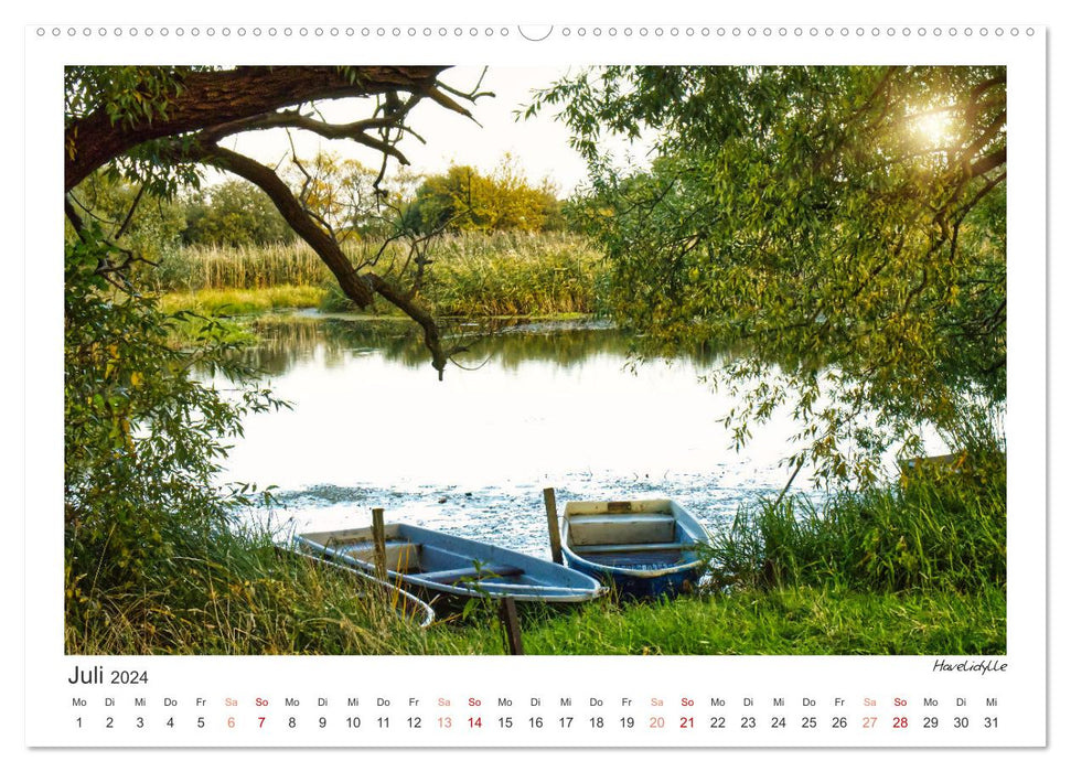 The Havelland, always worth a visit (CALVENDO Premium Wall Calendar 2024) 