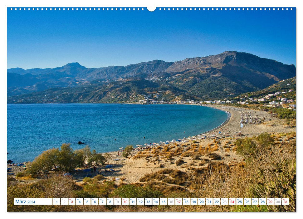 Kreta, der schöne Süden (CALVENDO Wandkalender 2024)