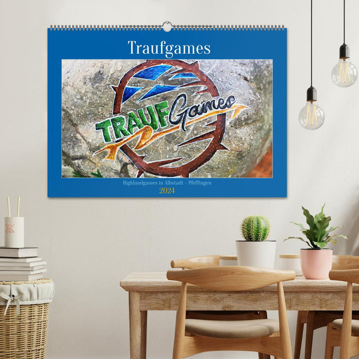 Traufgames Jeux des Highlands à Albstadt - Pfeffingen (Calendrier mural CALVENDO 2024) 