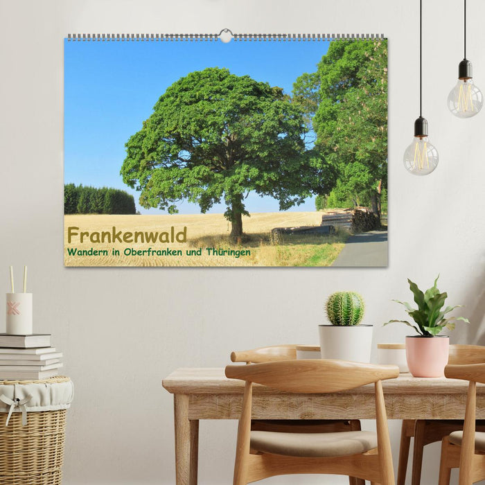 Frankenwald - Wandern in Oberfranken und Thüringen (CALVENDO Wandkalender 2024)