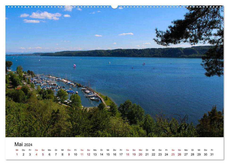 Der Bodensee aus Mirjs Blickwinkel (CALVENDO Premium Wandkalender 2024)