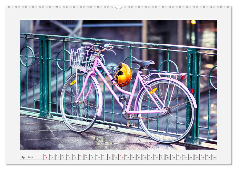 Faszination Fahrrad. Der Charme alter und neuer Drahtesel (CALVENDO Premium Wandkalender 2024)