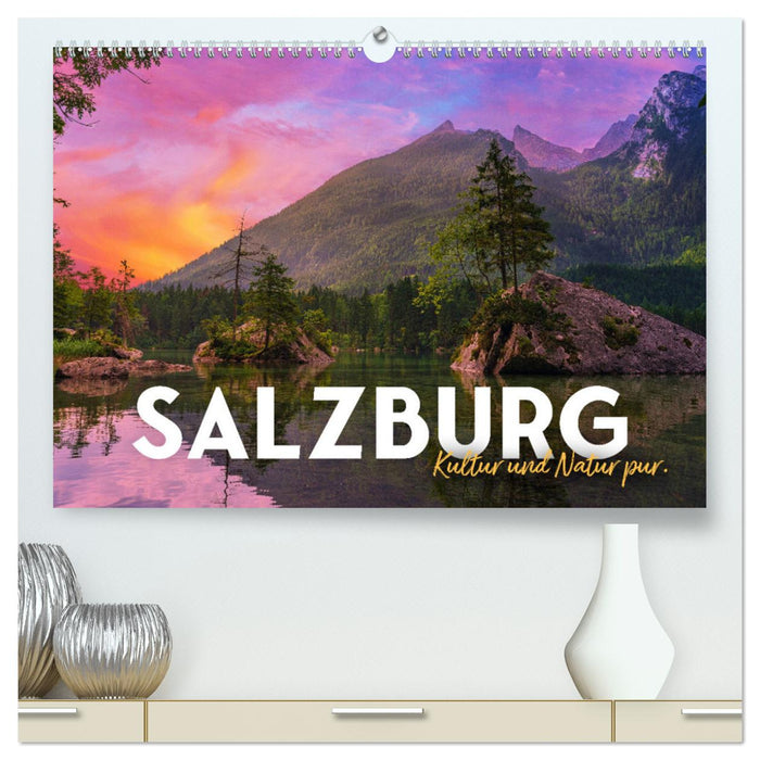 Salzburg - Kultur und Natur pur. (CALVENDO Premium Wandkalender 2024)