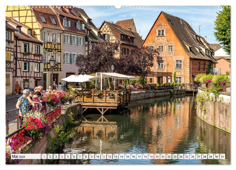 Frankreich - Elsass - Colmar (CALVENDO Premium Wandkalender 2024)