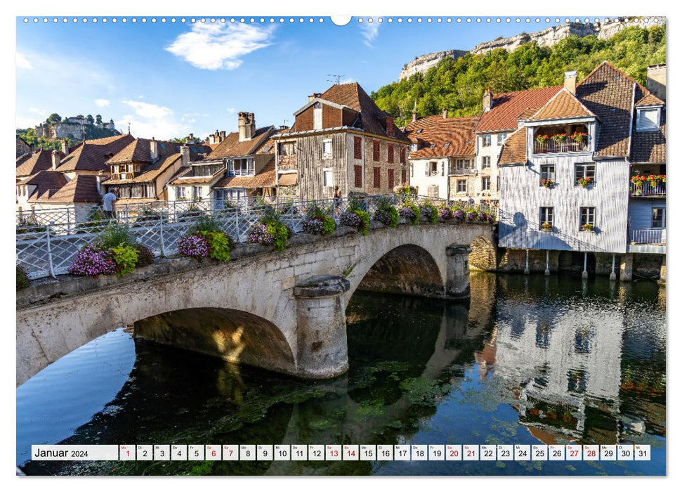 Frankreich - Franche-Comté (CALVENDO Premium Wandkalender 2024)