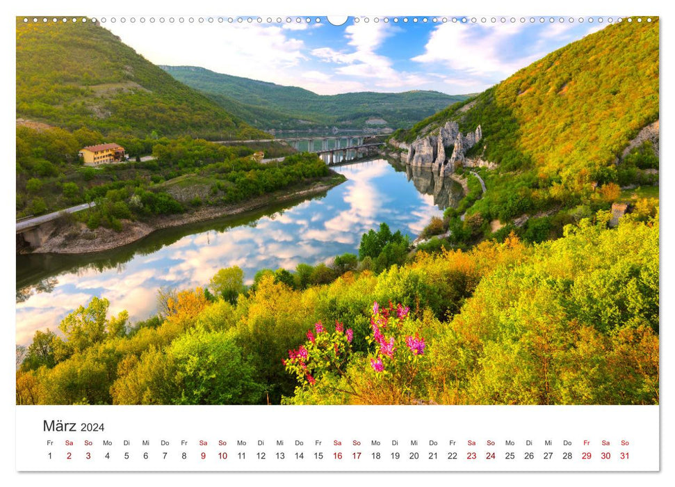 Bulgarie – Une destination de voyage sous-estimée. (Calendrier mural CALVENDO Premium 2024) 