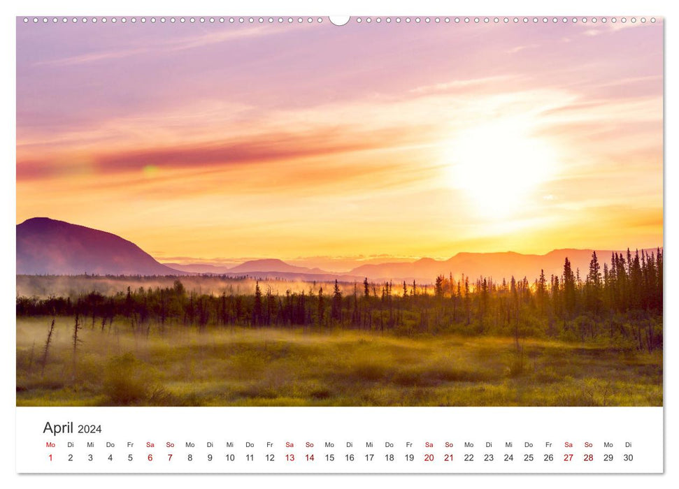 Paysages brumeux mystiques (calendrier mural CALVENDO 2024) 