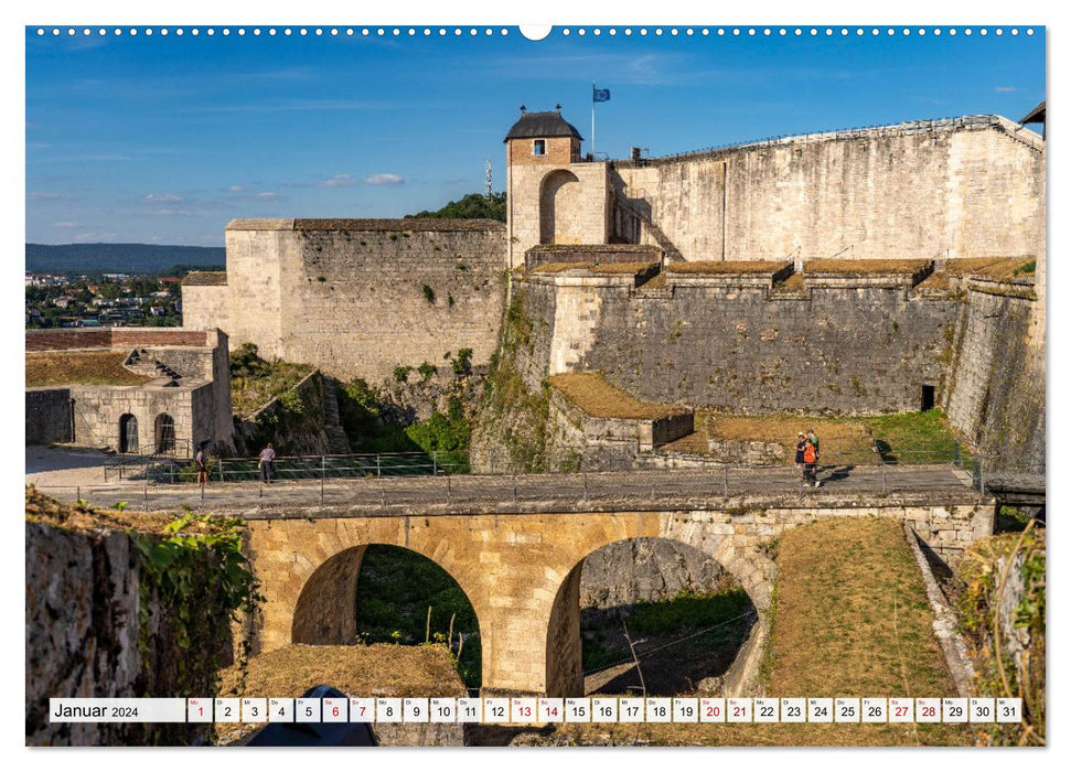 France - Besançon (Calvendo Premium Calendrier mural 2024) 