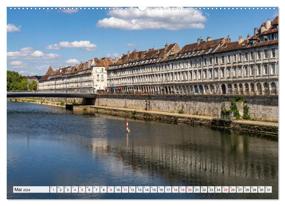 France - Besançon (Calvendo Premium Calendrier mural 2024) 