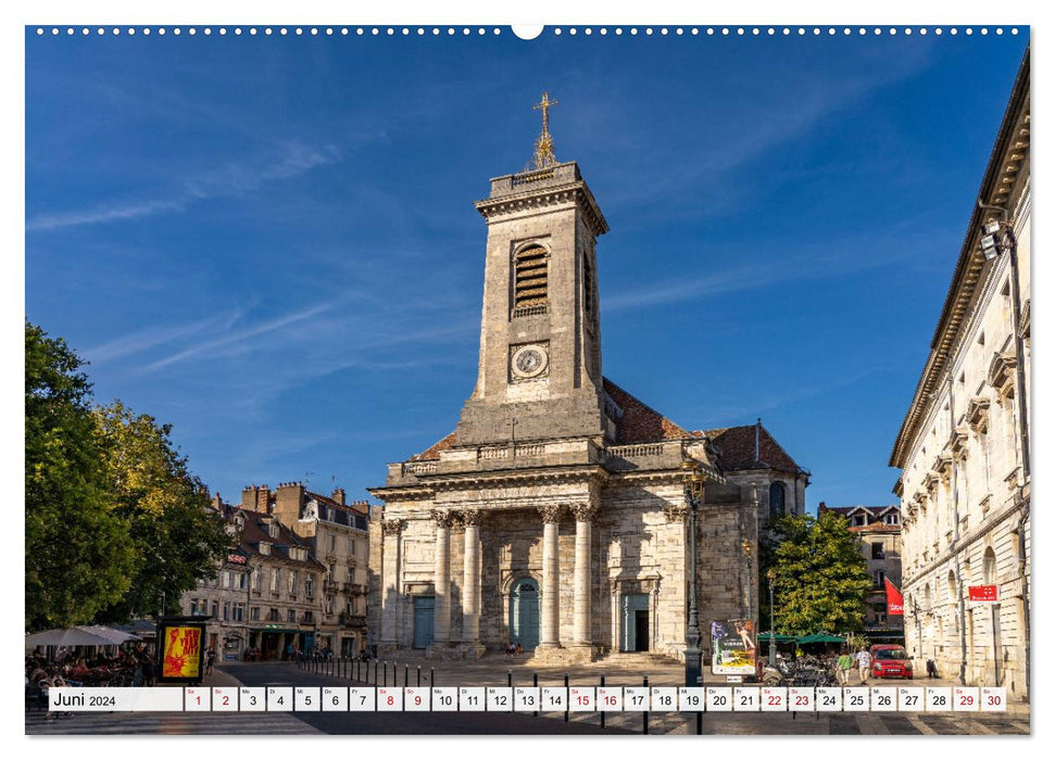 France - Besançon (Calvendo Premium Calendrier mural 2024) 