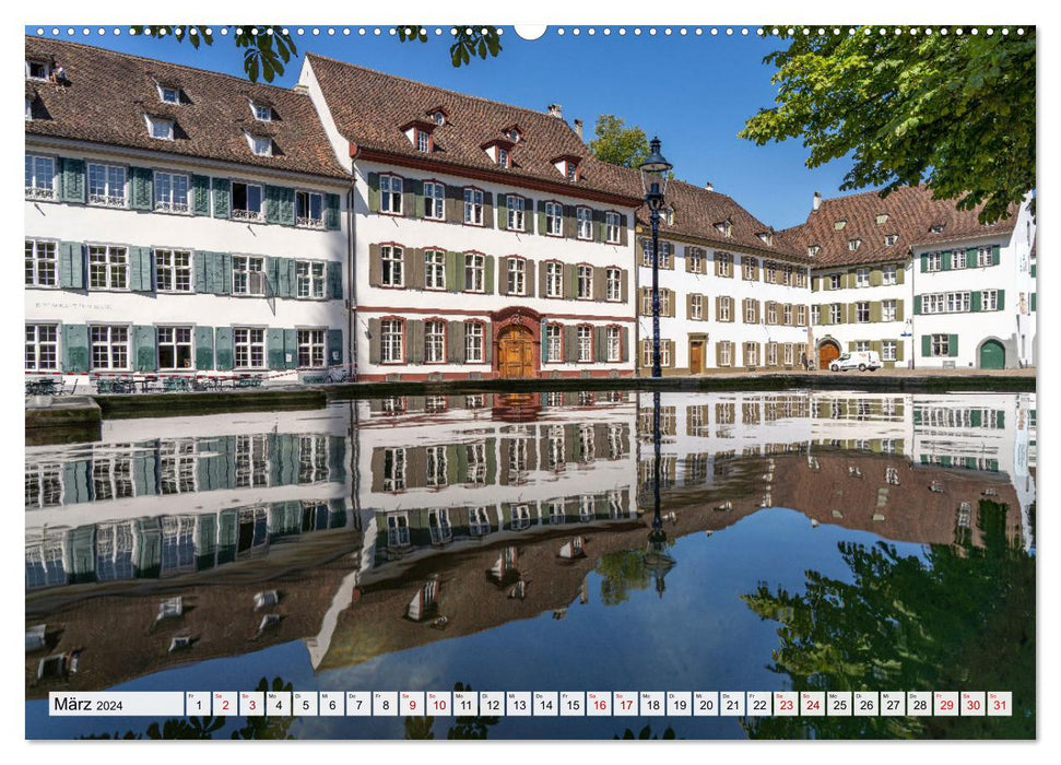 Schweiz - Basel (CALVENDO Premium Wandkalender 2024)