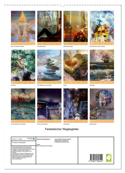 Compagnon fantastique (Calendrier mural CALVENDO Premium 2024) 