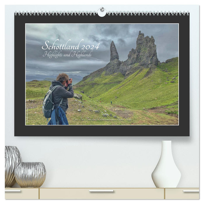 Schottland 2024 Highlights und Highlands (CALVENDO Premium Wandkalender 2024)
