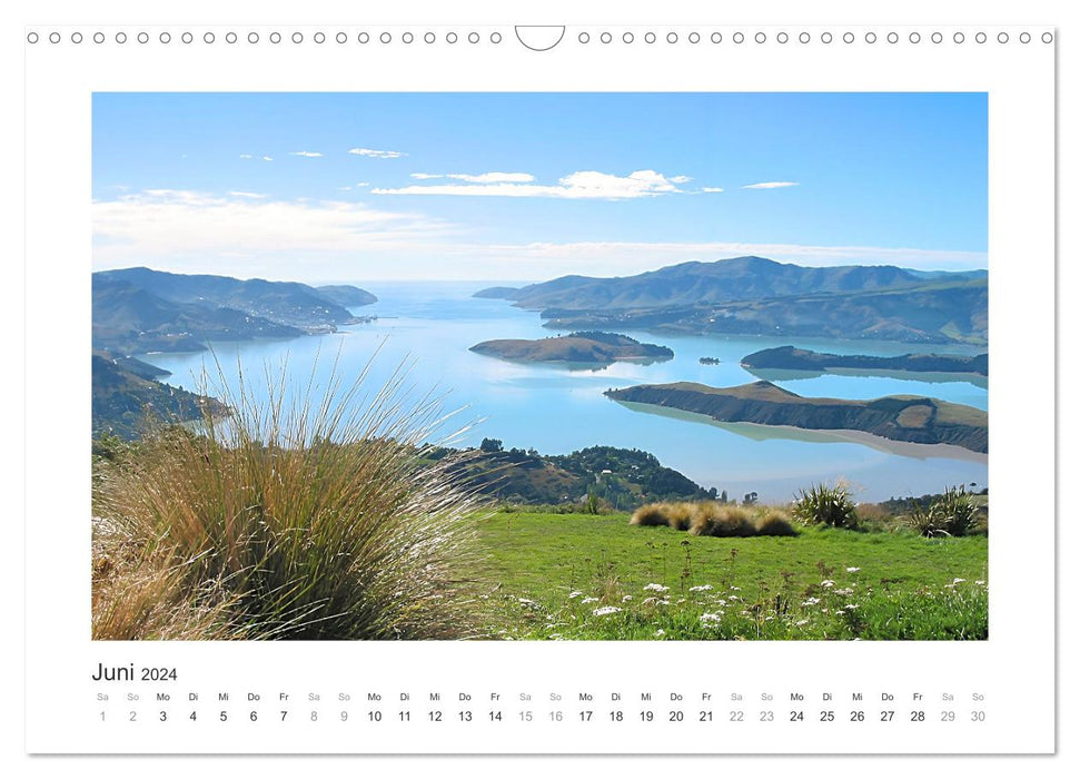 Traumziel Neuseelands Südinsel 2024 (CALVENDO Wandkalender 2024)