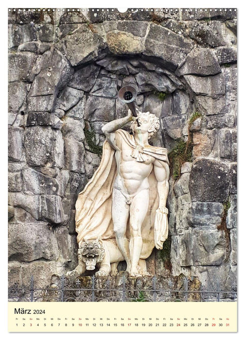 Hercule du patrimoine mondial (Calvendo Premium Wall Calendar 2024) 