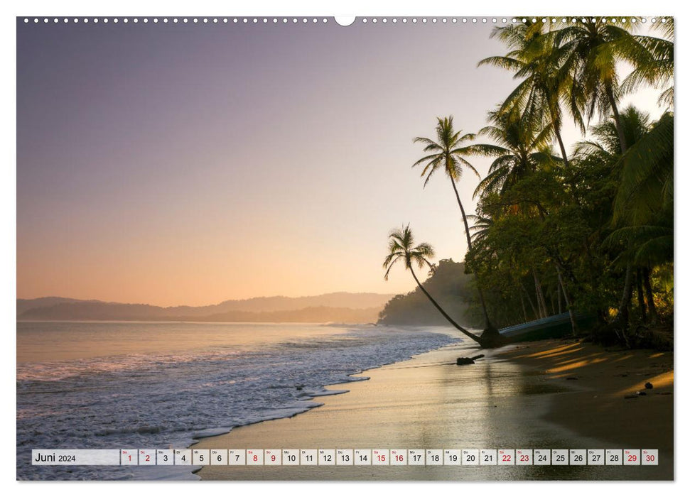 Costa Rica – Faune et paysages (Calvendo Premium Wall Calendar 2024) 