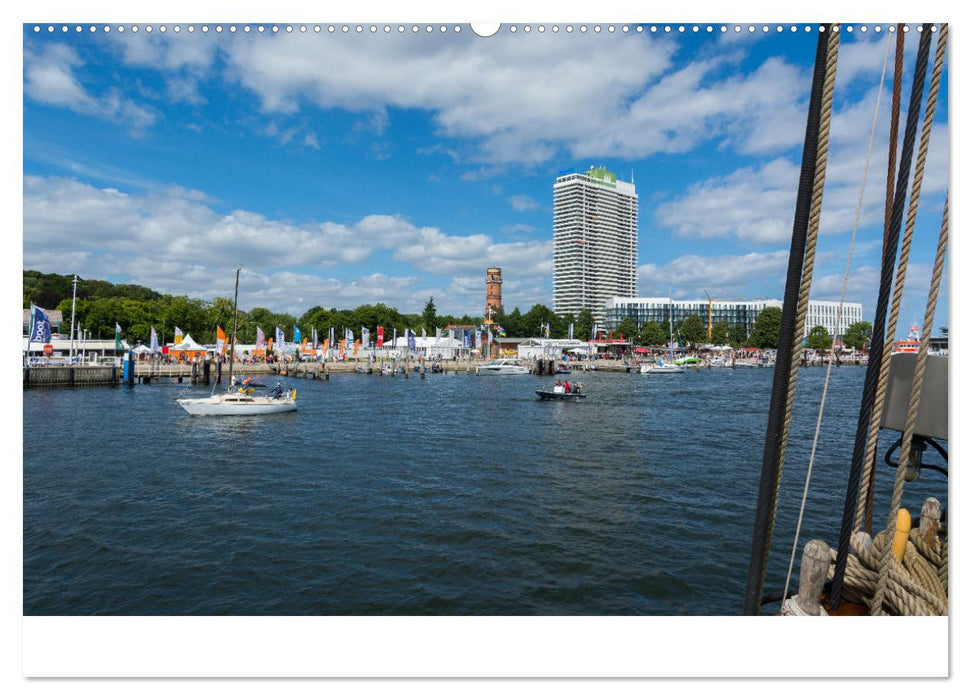 Travemünder Woche vom Windjammer aus (CALVENDO Wandkalender 2024)