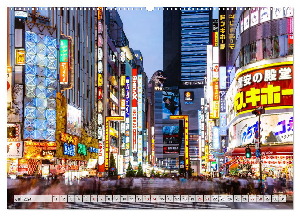 Japan - Traditionen und Modernität (CALVENDO Premium Wandkalender 2024)