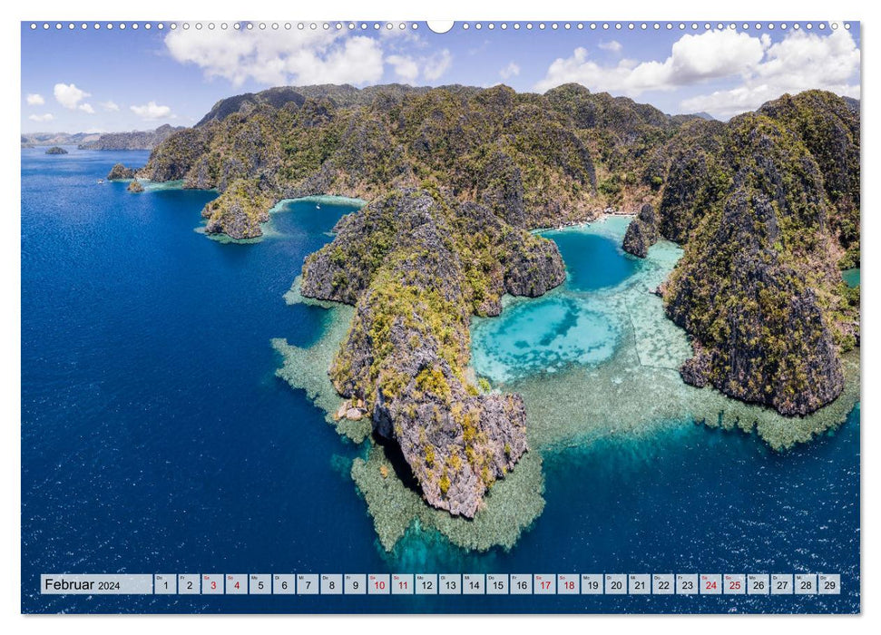 Philippinen - Land der Naturwunder (CALVENDO Premium Wandkalender 2024)