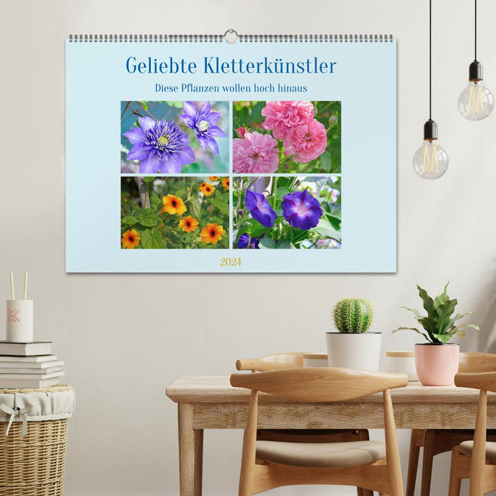 Geliebte Kletterkünstler (CALVENDO Wandkalender 2024)