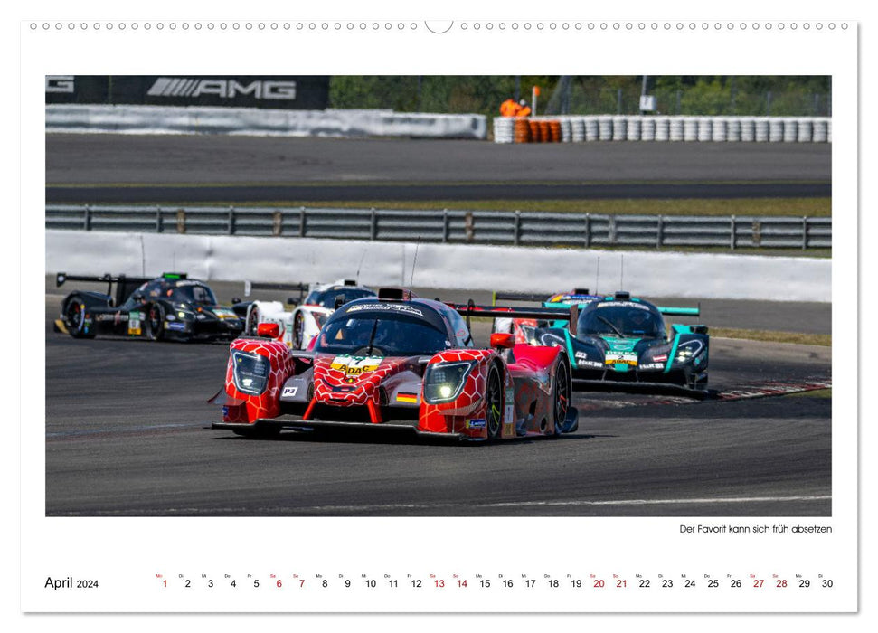 PROTOTYPE RACING - Le Mans Feeling am Nürburgring (CALVENDO Premium Wandkalender 2024)