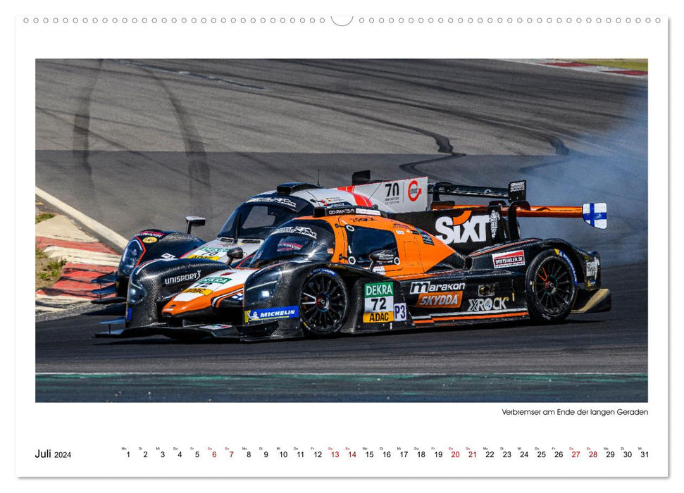 PROTOTYPE RACING - Le Mans Feeling am Nürburgring (CALVENDO Premium Wandkalender 2024)