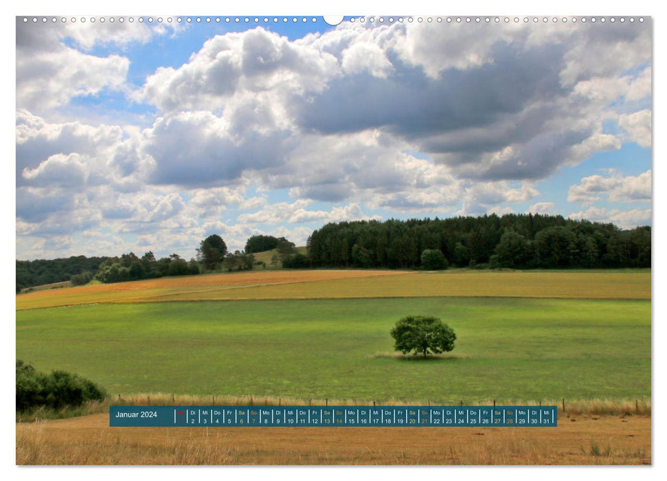 Toscane dans l'Eifel - Le Lampertstal (calendrier mural CALVENDO 2024) 