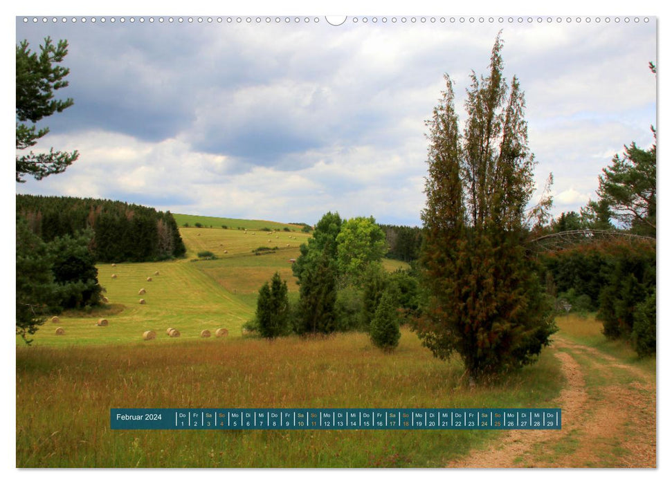 Toscane dans l'Eifel - Le Lampertstal (calendrier mural CALVENDO 2024) 