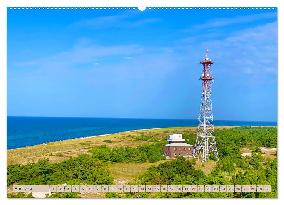 Fischland zwischen Ostsee und Bodden (CALVENDO Wandkalender 2024)