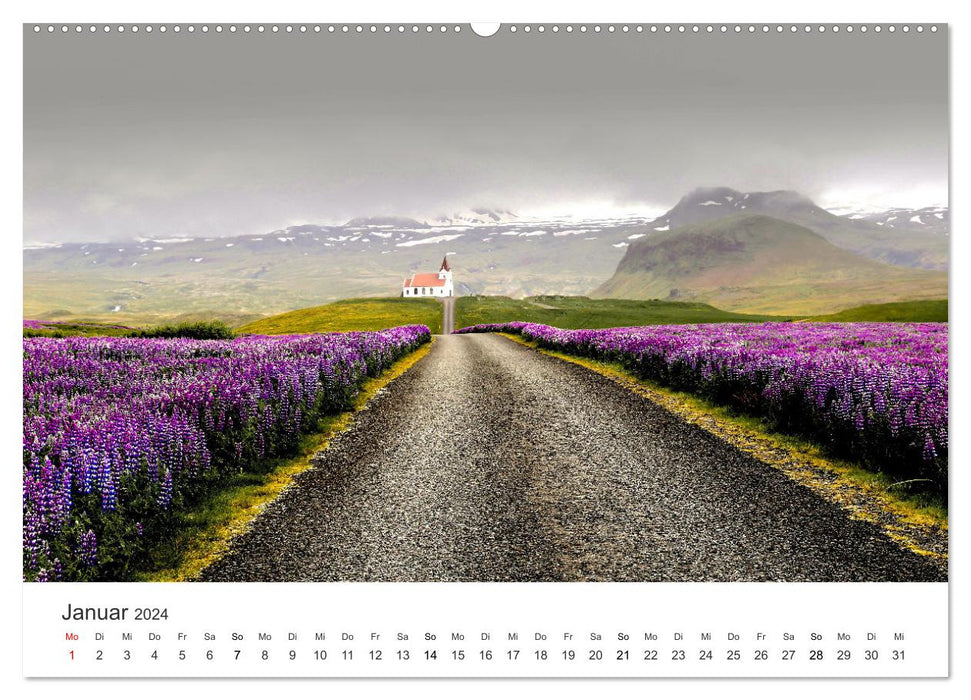 Wisdom - The journey is the destination (CALVENDO Premium Wall Calendar 2024) 