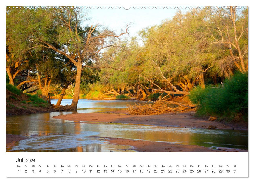 Botswana - Grandiose Wilderness (CALVENDO Premium Wall Calendar 2024) 