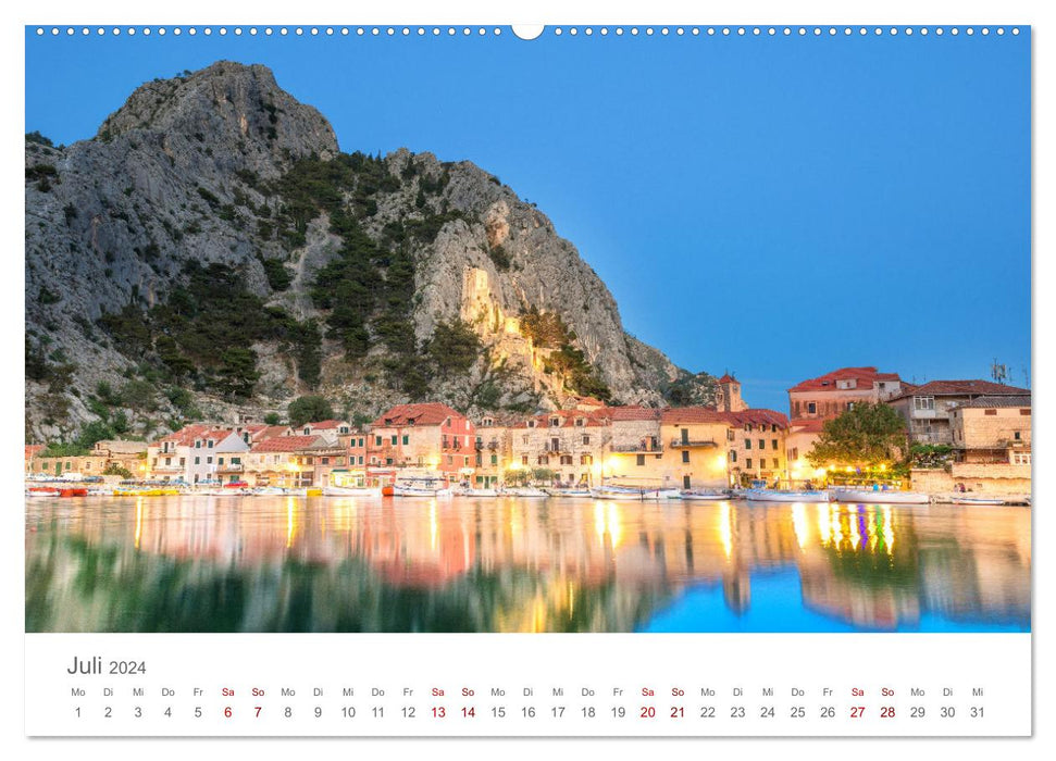 CROATIA - Pearl of the Adriatic (CALVENDO Premium Wall Calendar 2024) 