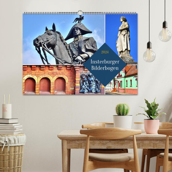 Insterburg picture sheet (CALVENDO wall calendar 2024) 