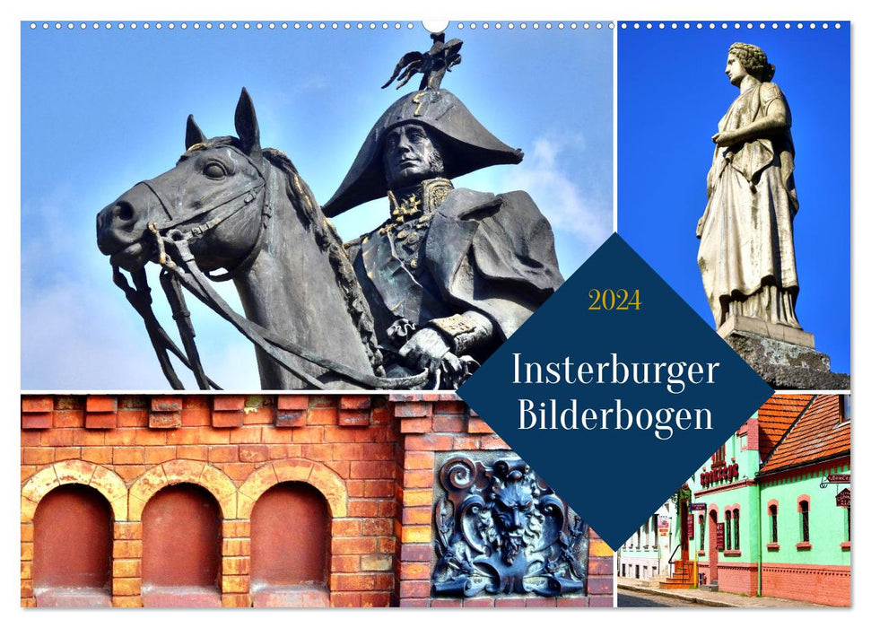 Insterburger Bilderbogen (CALVENDO Wandkalender 2024)