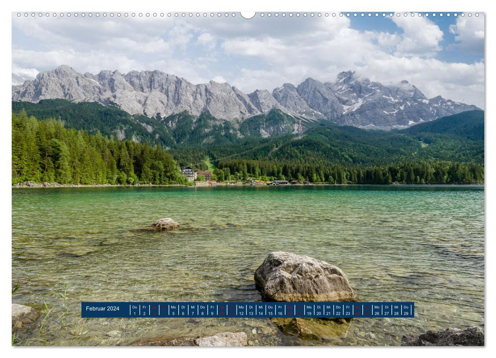 Magical mountain lakes (CALVENDO wall calendar 2024) 