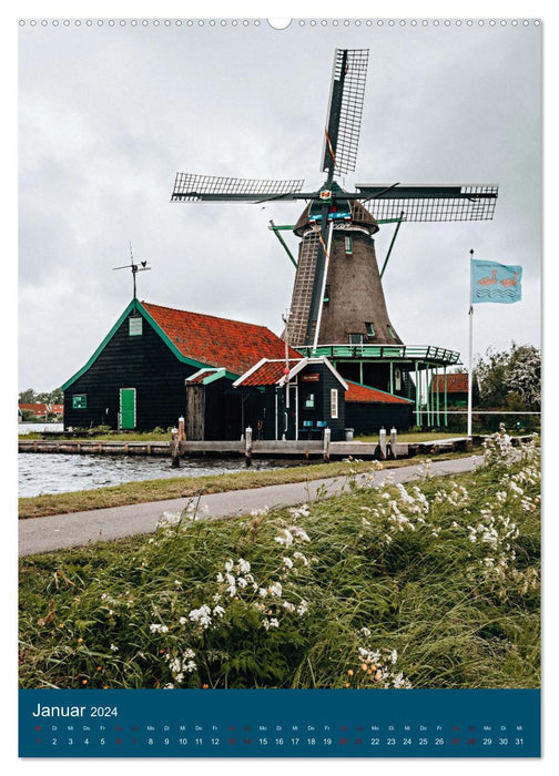 Windmill Experience (CALVENDO Premium Wall Calendar 2024) 