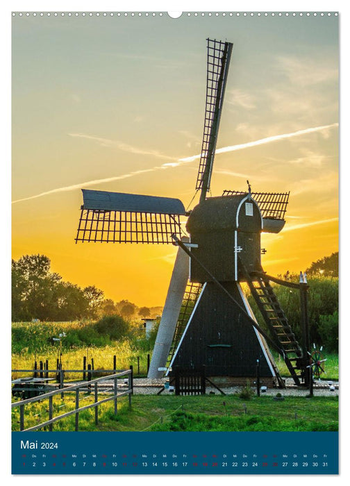 Windmill Experience (CALVENDO Premium Wall Calendar 2024) 