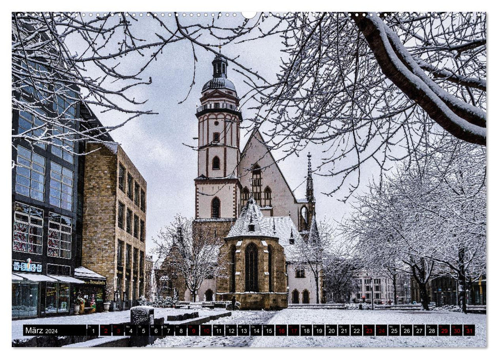 Leipzig Kalender Perspektiven (CALVENDO Wandkalender 2024)