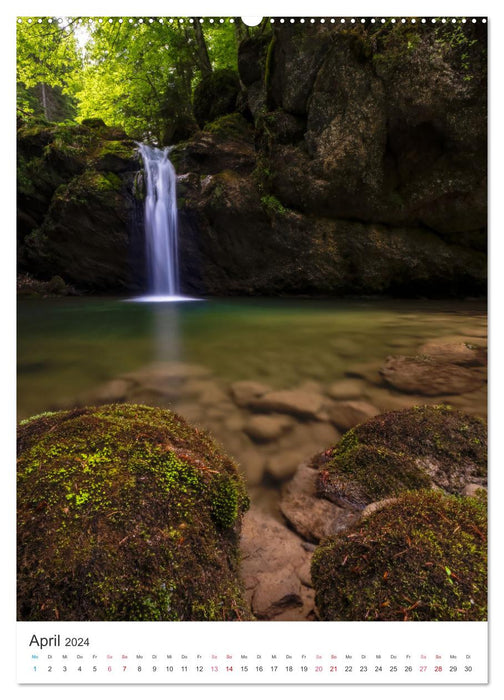 Allgäu Waterfalls (CALVENDO wall calendar 2024) 