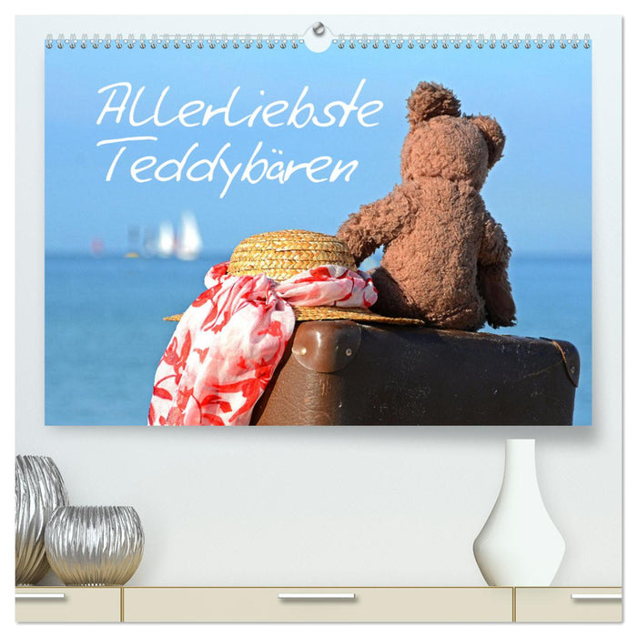 Everyone's favorite teddy bears (CALVENDO Premium Wall Calendar 2024) 