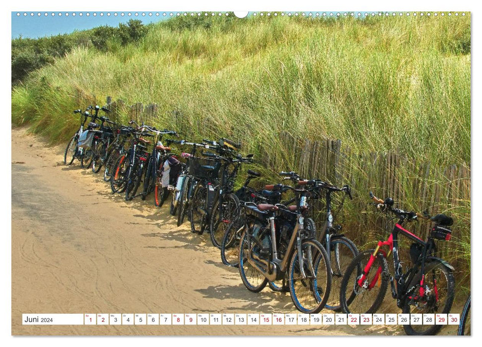 Ride a bike again (CALVENDO wall calendar 2024) 