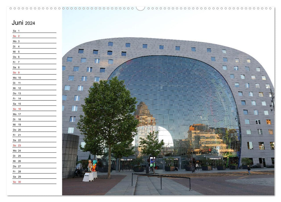 Dutch Architecture Birthday Calendar (CALVENDO Wall Calendar 2024) 