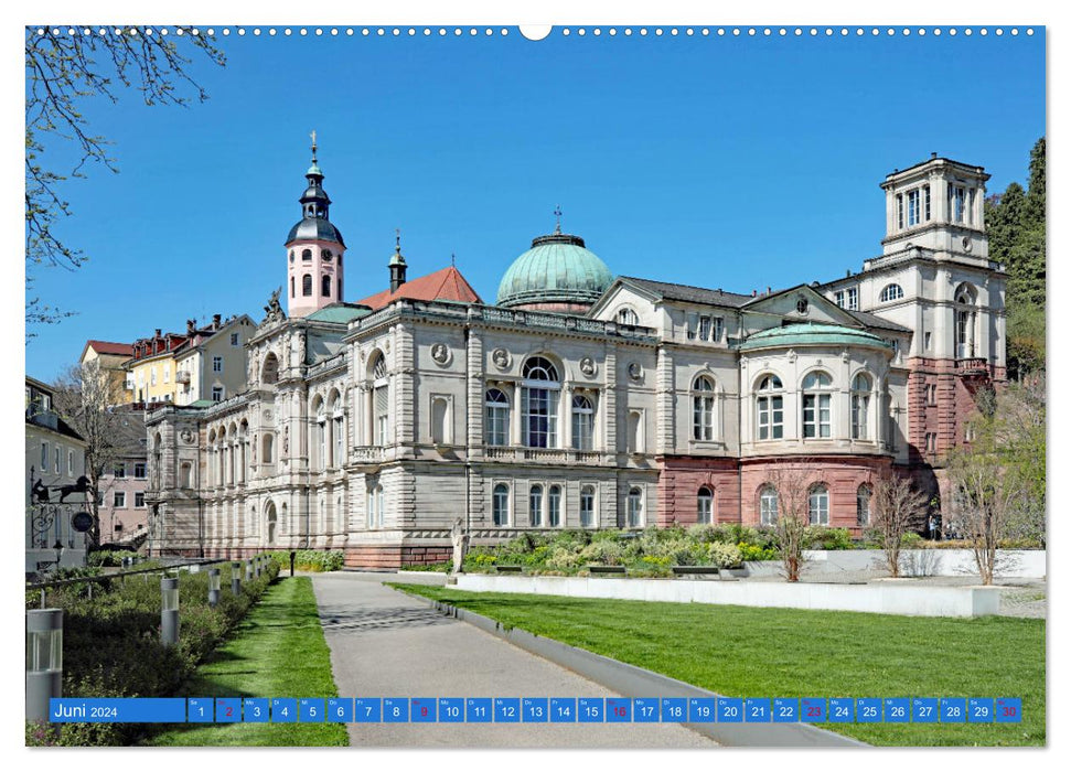 So schön ist Baden-Baden (CALVENDO Premium Wandkalender 2024)